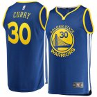 Camiseta Stephen Curry 30 Golden State Warriors Icon Edition Azul Hombre